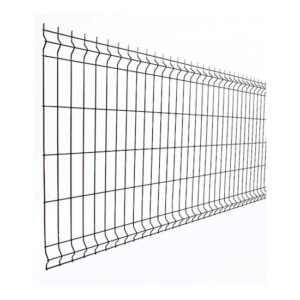 Plotový panel 3D EKO výška 1230 mm, oko 55 × 200 mm, antracit – pozinkovaný a poplastovaný panel na moderné a bezúdržbové oplotenie domov a záhrad