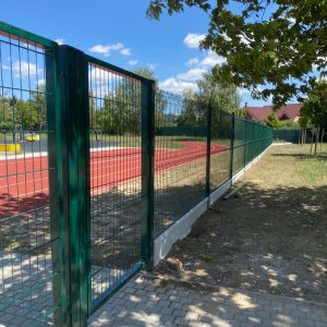 Brána jednokrídlová 1250 x 1000 mm, zváraná sieť, zelená