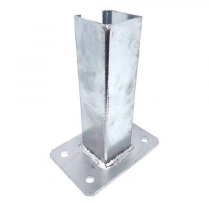 platna na stlp 60x60mm pozinkovana