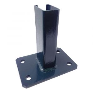 pletiva Platňa na stĺp 60 x 40 mm,antracit