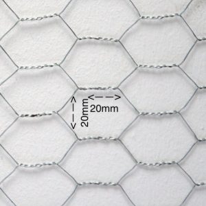 Šesťhranné pletivo pozinkované, výška 500 mm, oko 13 x 13 mm, 5/10/50 m