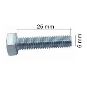 Skrutka 6/25 mm k napínaku a objímke