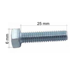 Skrutka 6/25 mm k napínaku a objímke