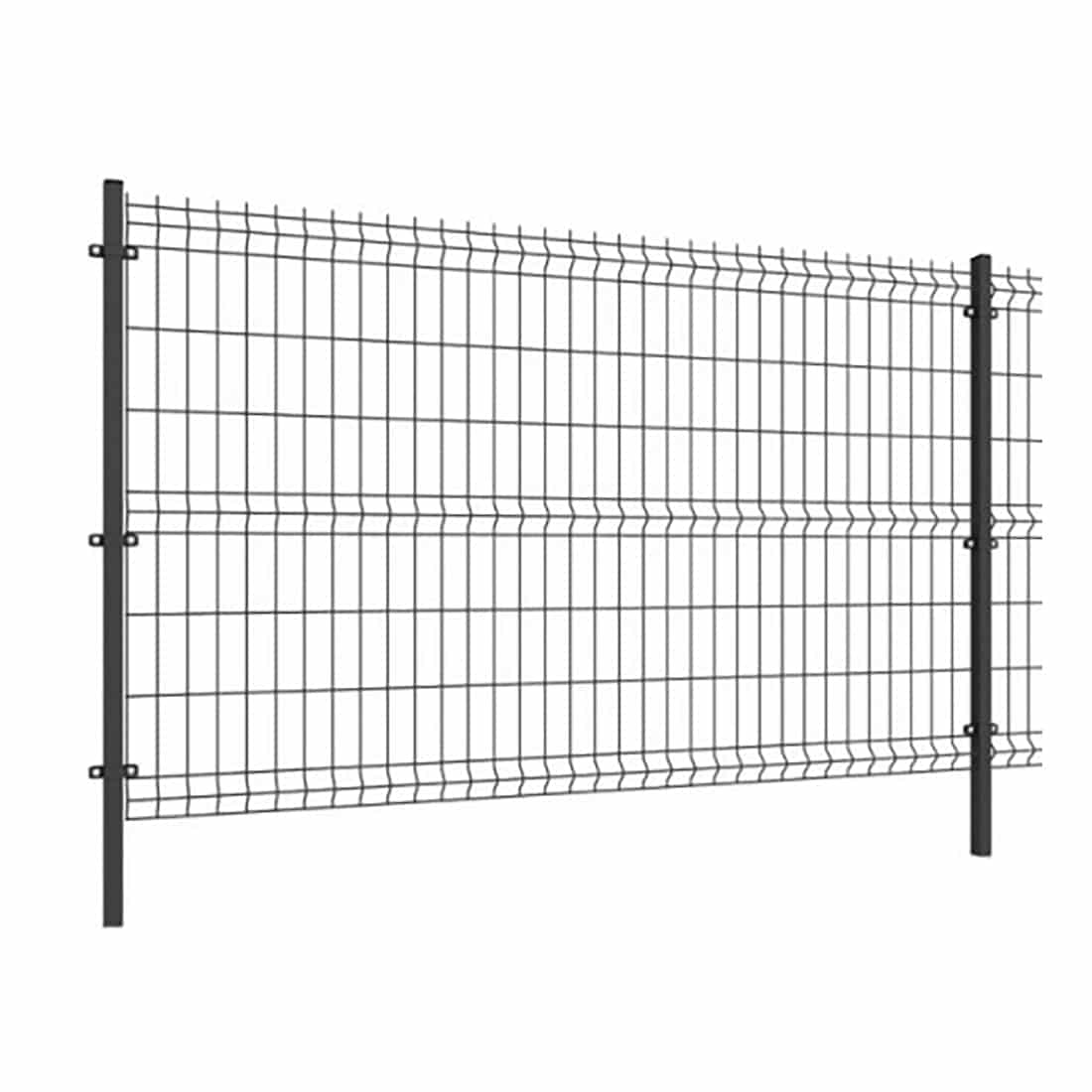 Plotový panel 3D strong, výška 2030 mm, oko 55 x 200 mm, antracit – Obrázok 4