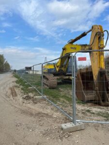 Mobilné oplotenie – stavebné oplotenie skladom