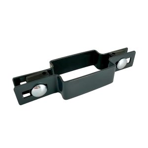 Pletiva.sk, objímka na stĺp 60 x 40 mm, priebežná, obrátená, antracit