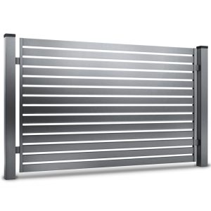 Moderne ploty, železne ploty, system alfa, branka, brana, panel, posuvná brána, dvojkrídlová brána