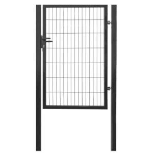 Brána jednokrídlová 1500 x 1000 mm, zváraná sieť, antracit
