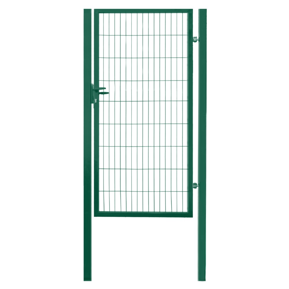 Brána jednokrídlová 1800 x 1000 mm, zváraná sieť, zelená