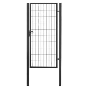 Brána jednokrídlová 2000 x 1000 mm, zváraná sieť, antracit