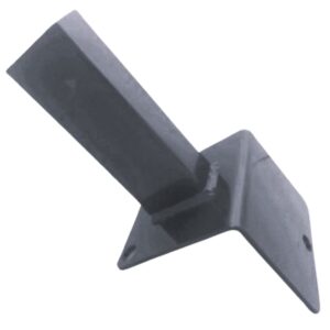 Platňa na stĺp 60 x 40 mm v tvare "L", antracit