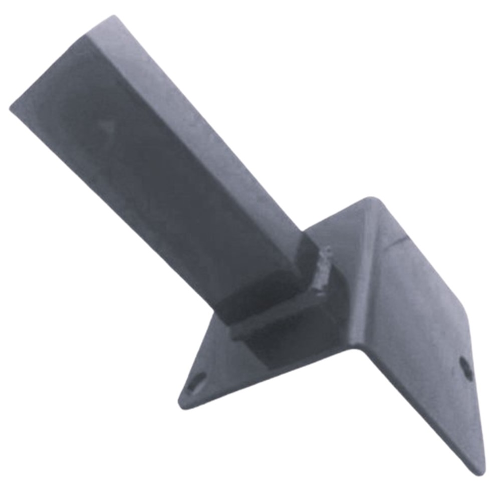Platňa na stĺp 60 x 40 mm v tvare "L", antracit