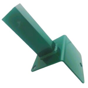 Platňa na stĺp 60 x 40 mm v tvare "L", zelená