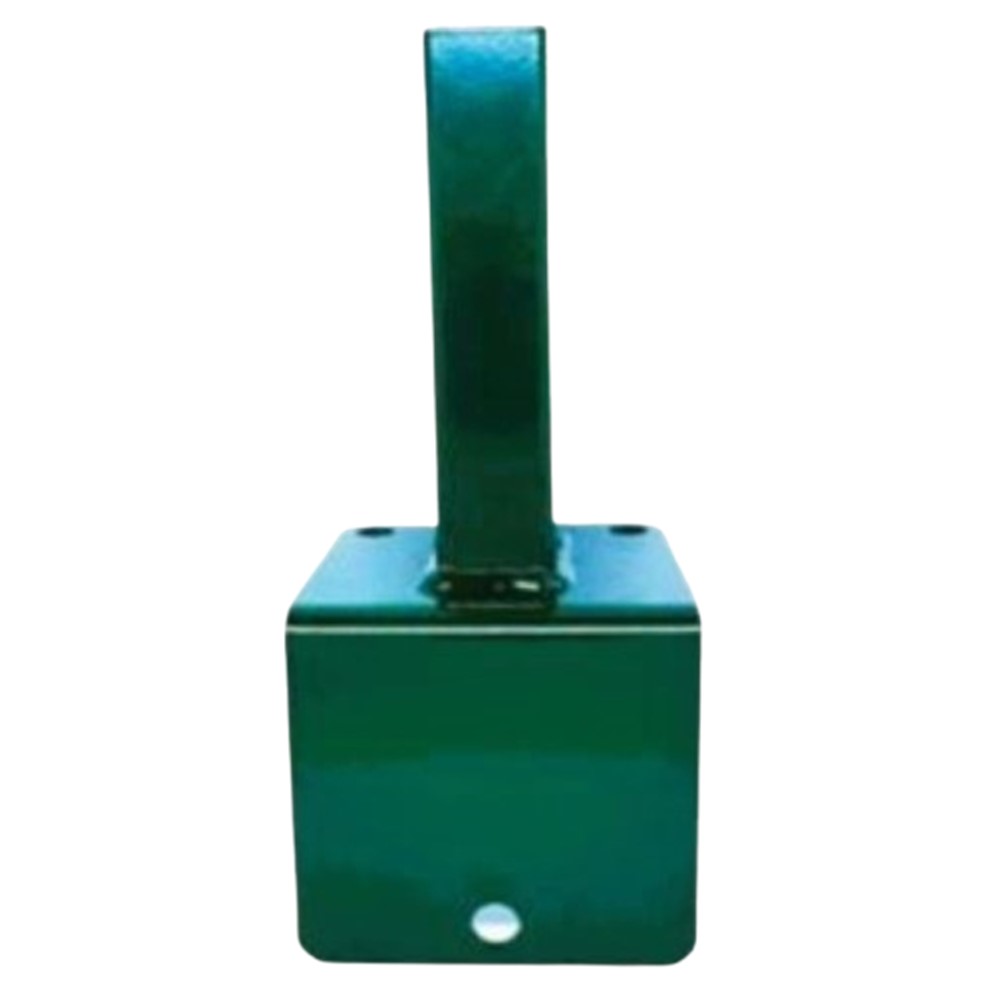 Platňa na stĺp 60 x 40 mm v tvare "L", zelená