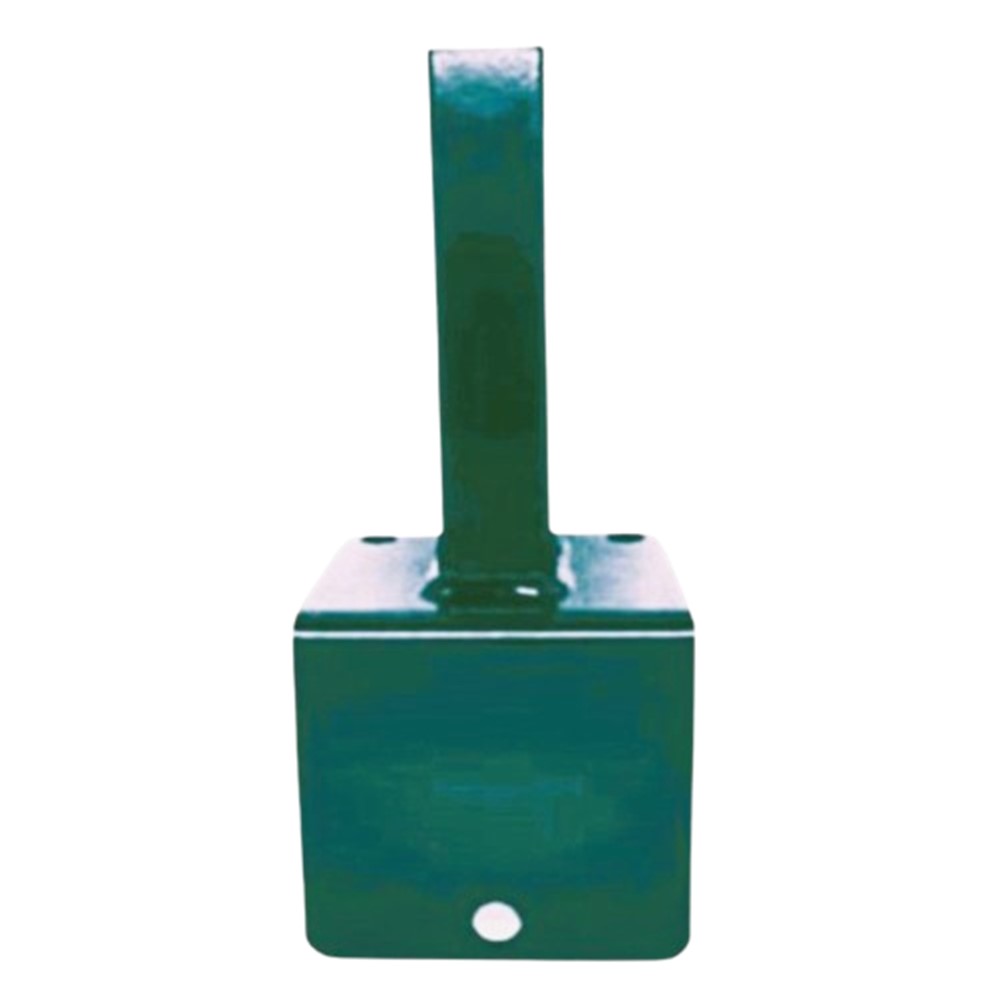 Platňa na stĺp 60 x 40 mm v tvare "U", zelená