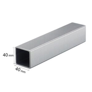 Joklový profil 40x40x1,2 mm, dĺžka 3000 mm, pozinkovaný