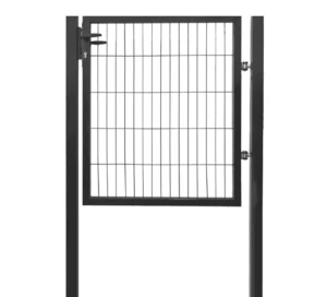 Brána jednokrídlová 1000 x 1000 mm, 2D panel, antracit
