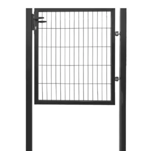 Brána jednokrídlová 1000 x 1000 mm, 2D panel, antracit