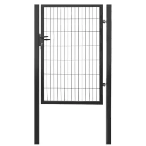 Brána jednokrídlová 1500 x 1000 mm, 2D panel, antracit