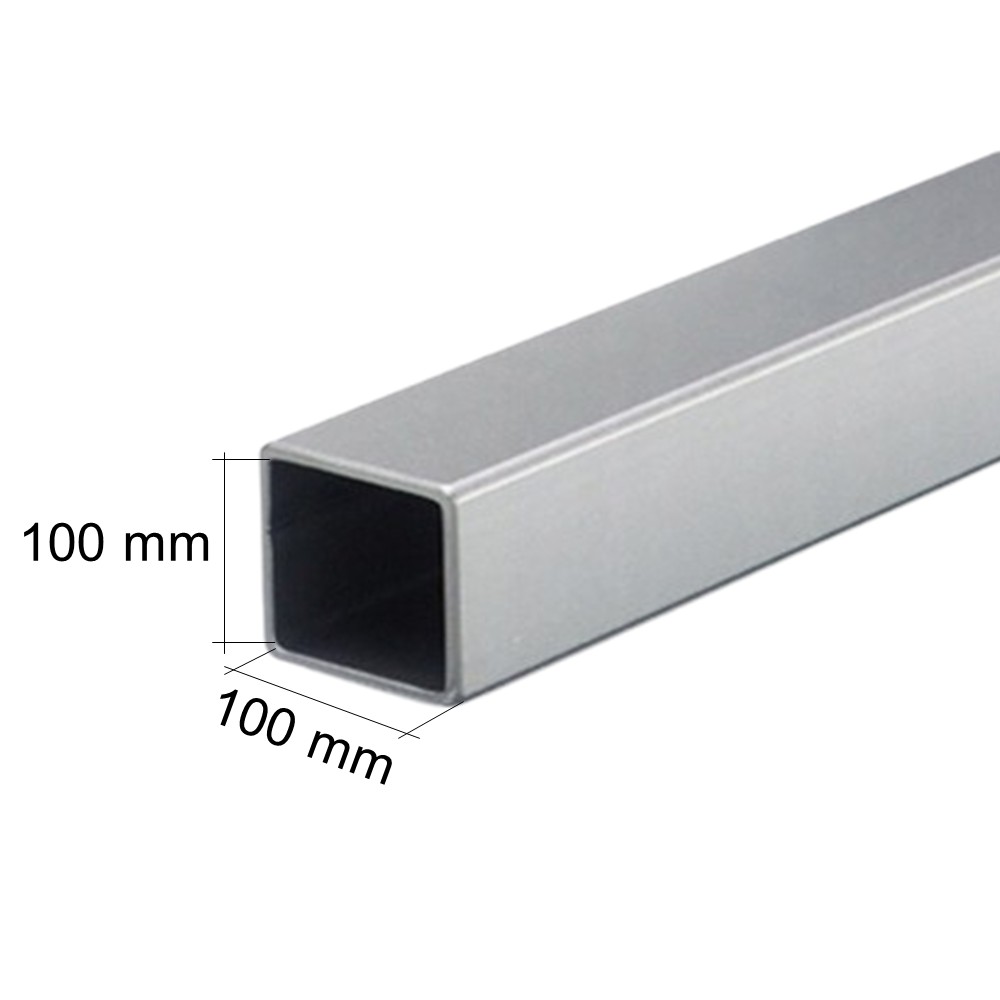 Joklový profil 100x100x3,0 mm, dĺžka 3000 mm, pozinkovaný