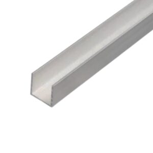 Joklový profil v tvare U 25x25x2,0 mm, dĺžka 6000 mm, pozinkovaný