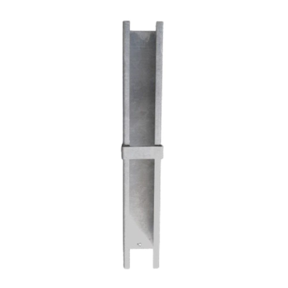 Nadstavec na stĺp 80 x 80 mm, pozinkovaný