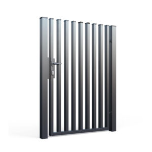 Jednokrídlová brána - SYSTÉM OMEGA 795 x 1480 mm, antracit