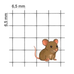 Chovateľské pletivo proti myšiam a hlodavcom pozinkované, výška 1000 mm, jemné ochranné pletivo